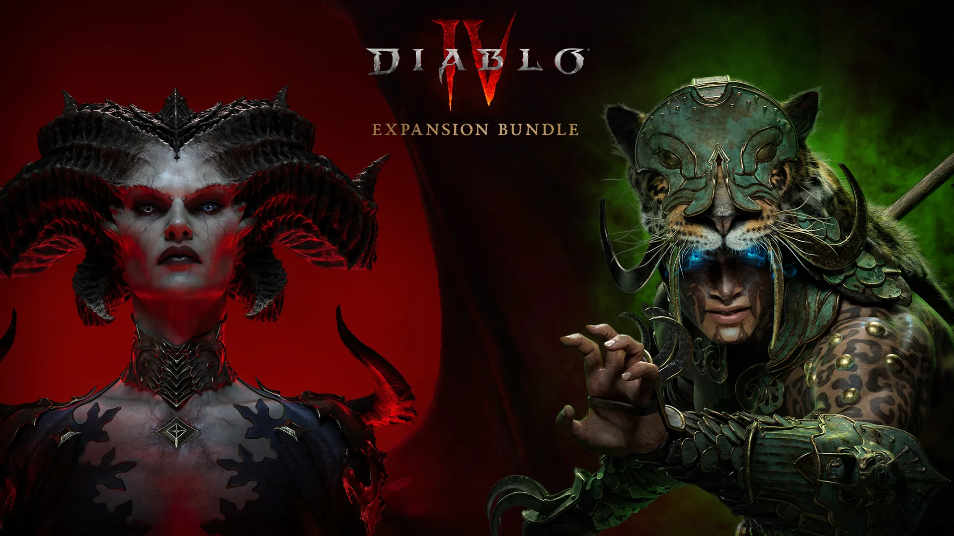 Image d'en-tête: Diablo 4, vue sur Sanctuary avec des démons