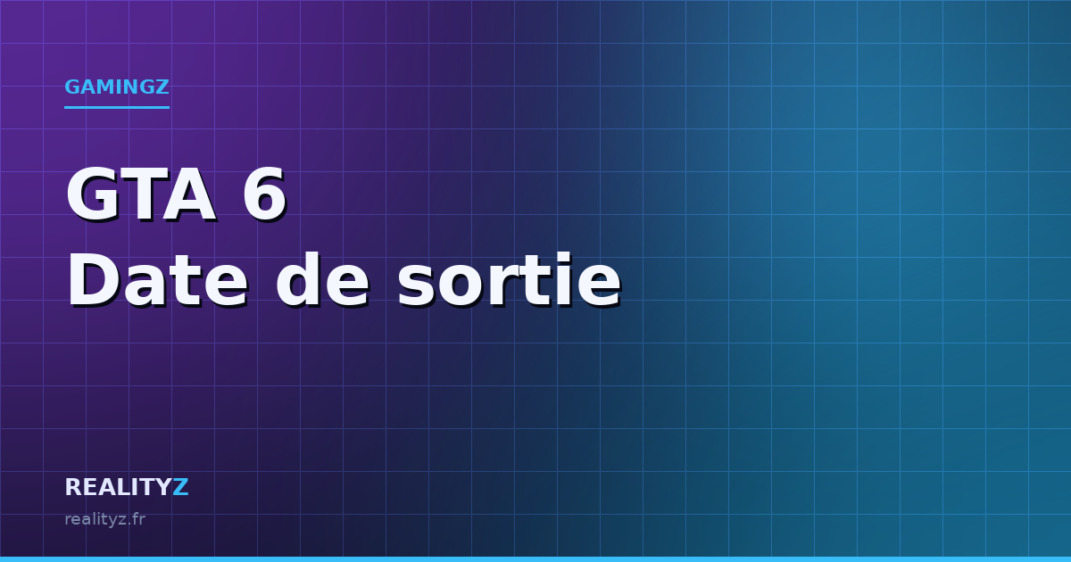 GTA 6, date de sortie