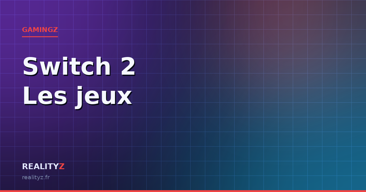 Les jeux Switch 2 à ne pas rater